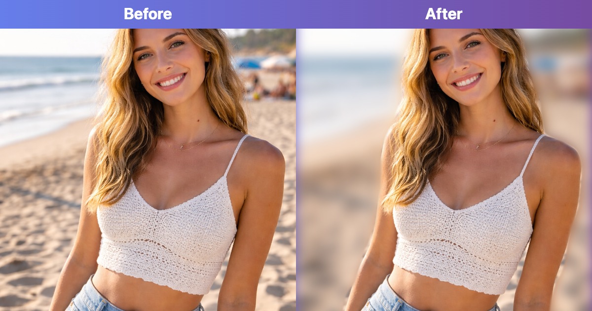 Blur Image Background